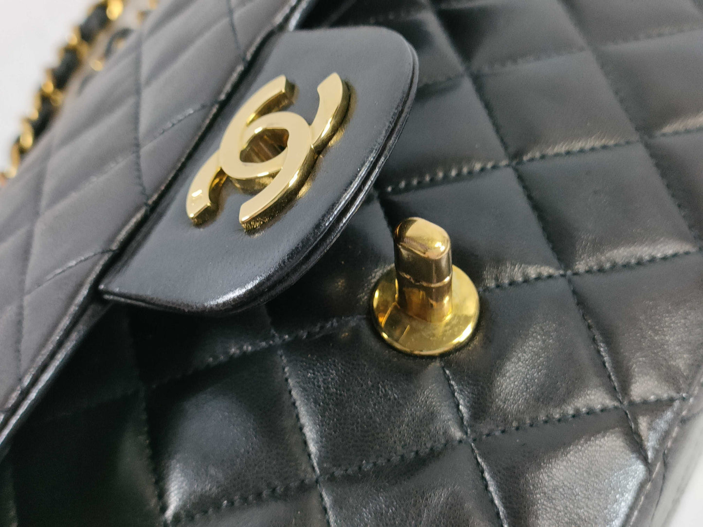 CHANEL Lambskin Matelasse Shoulder Bag, No. 3