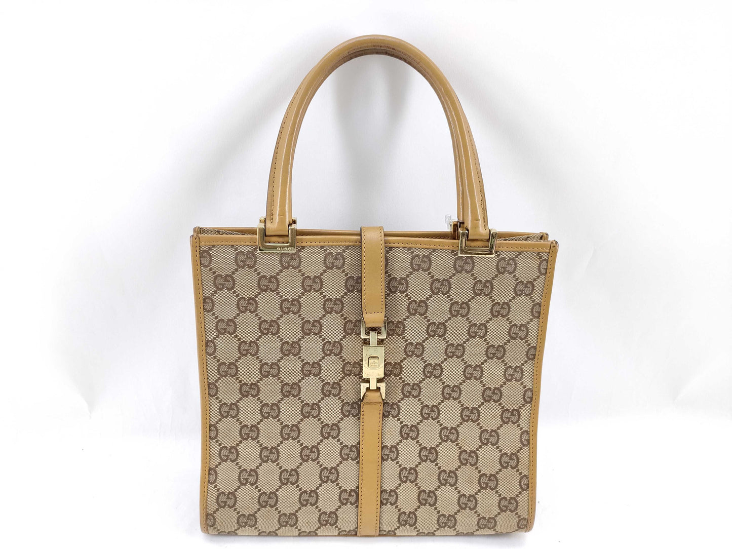 GUCCI GG Canvas Hand Jackie 002 1065 Handbag