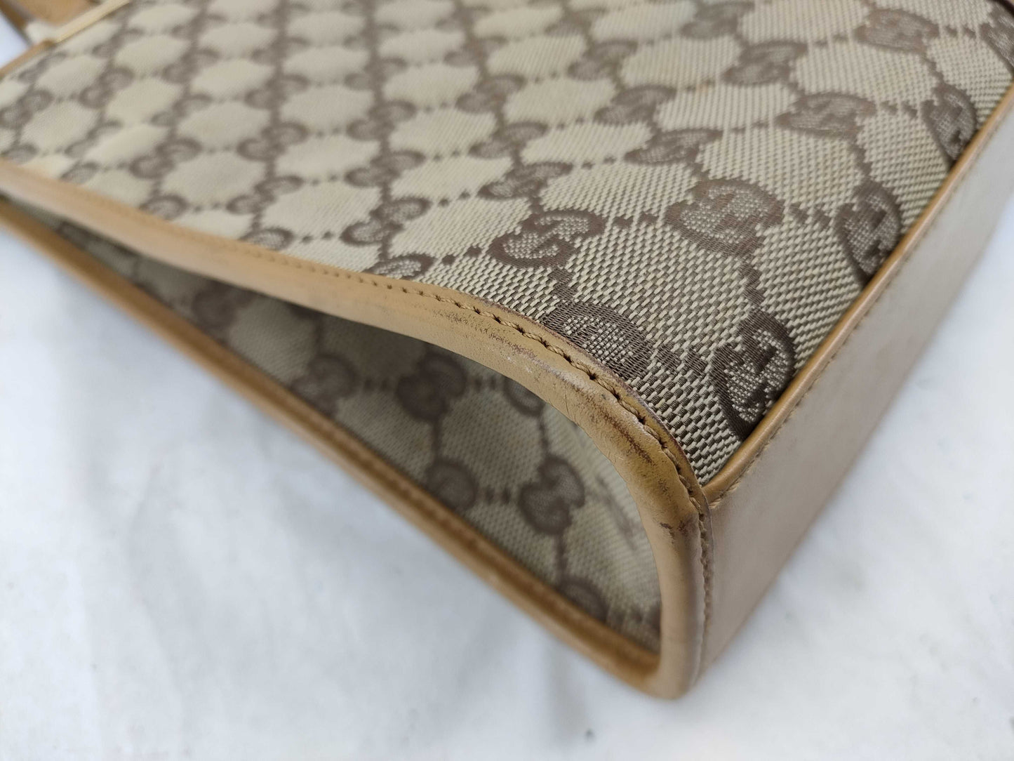 GUCCI GG Canvas Hand Jackie 002 1065 Handbag