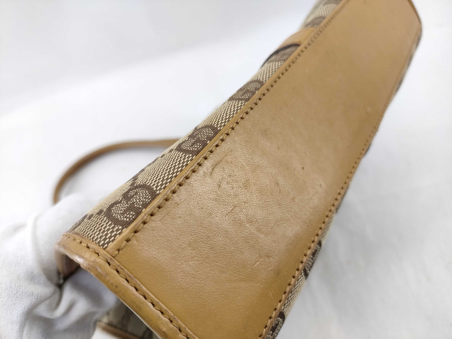 GUCCI GG Canvas Hand Jackie 002 1065 Handbag