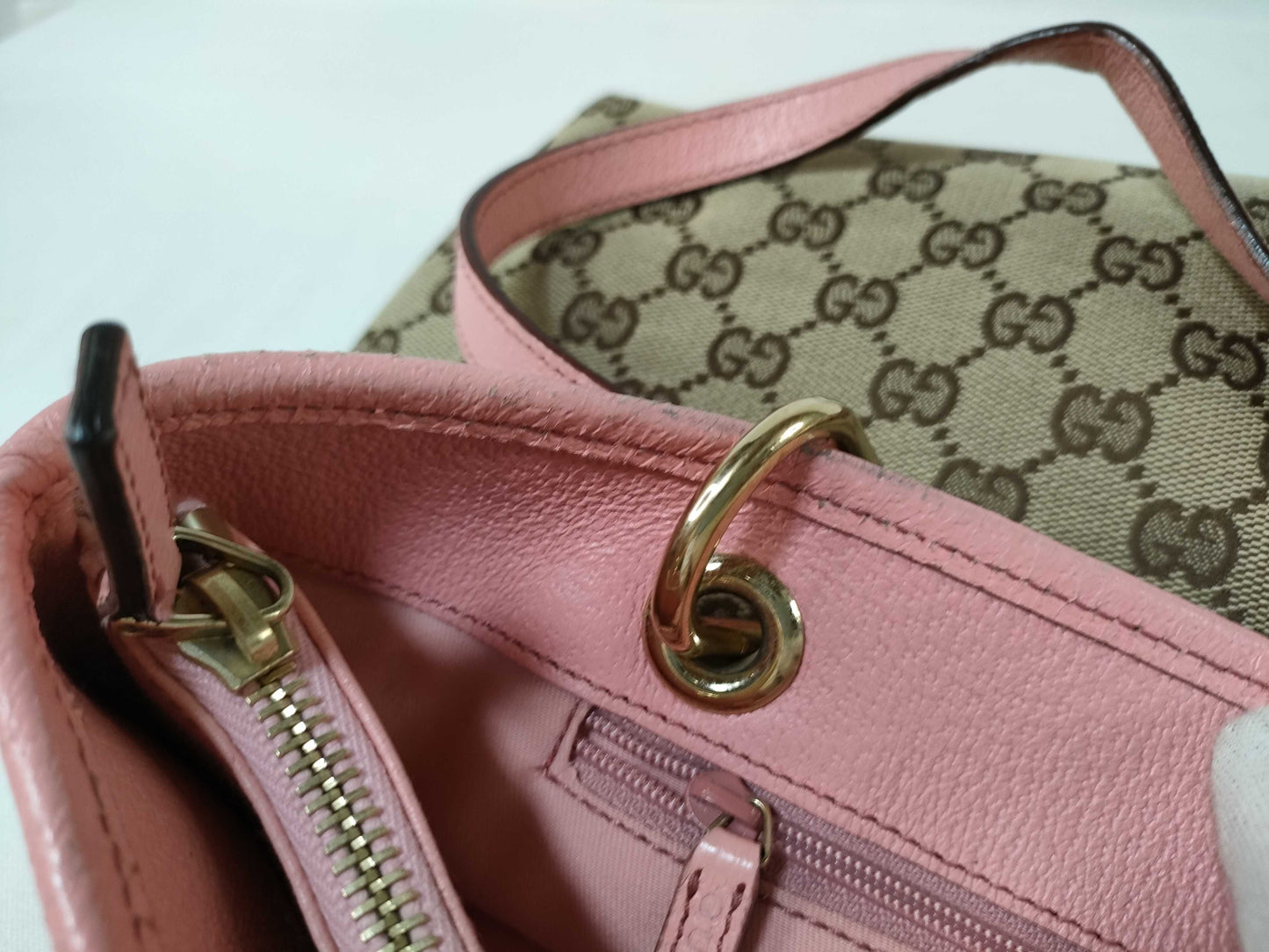 GUCCI GG Canvas 120837 Shoulder Bag