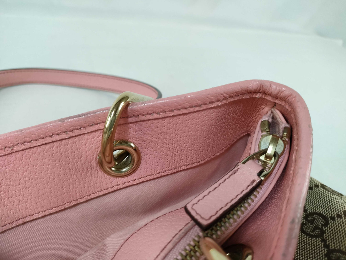 GUCCI GG Canvas 120837 Shoulder Bag
