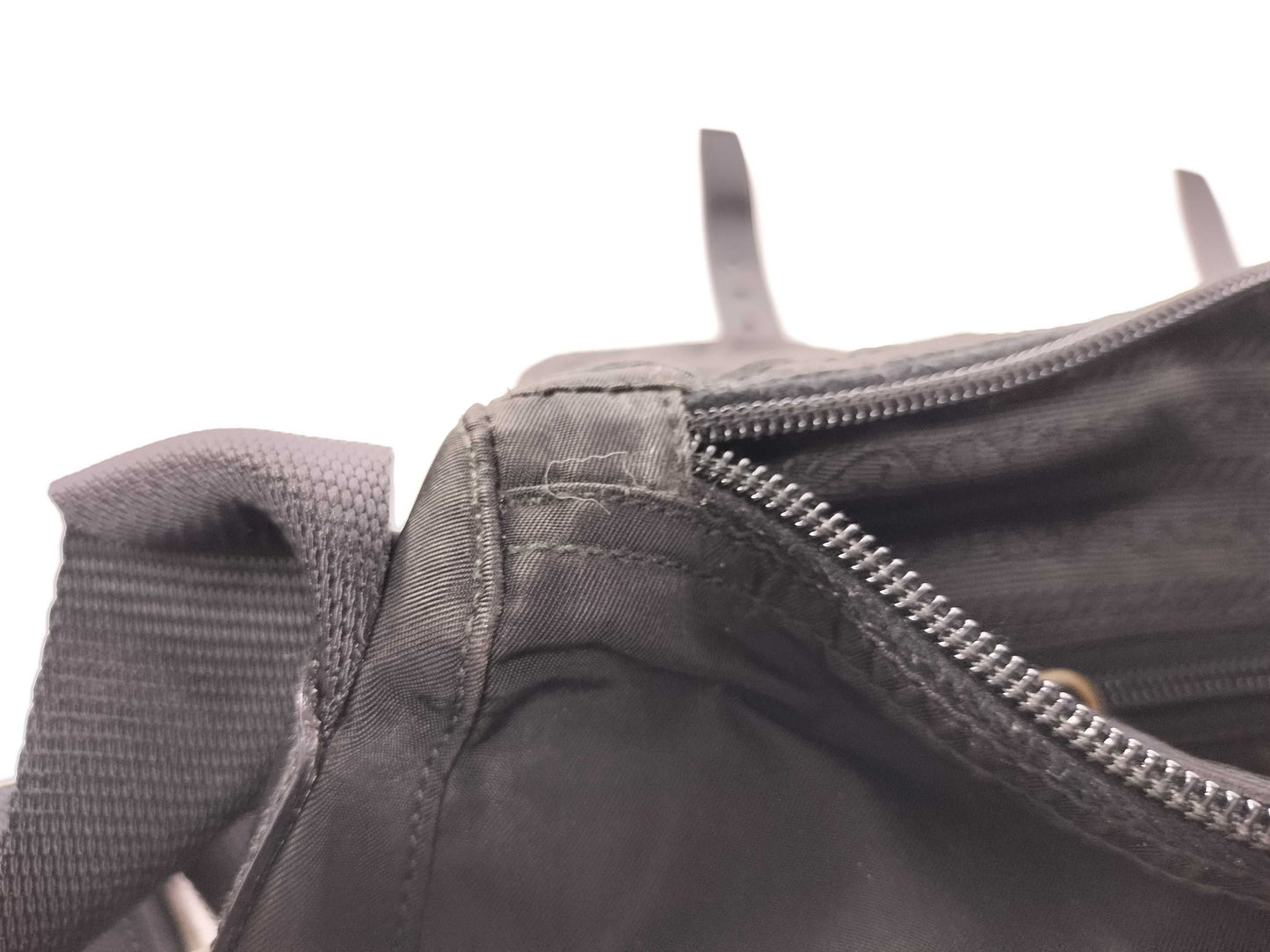 PRADA Nylon Messenger Shoulder Bag