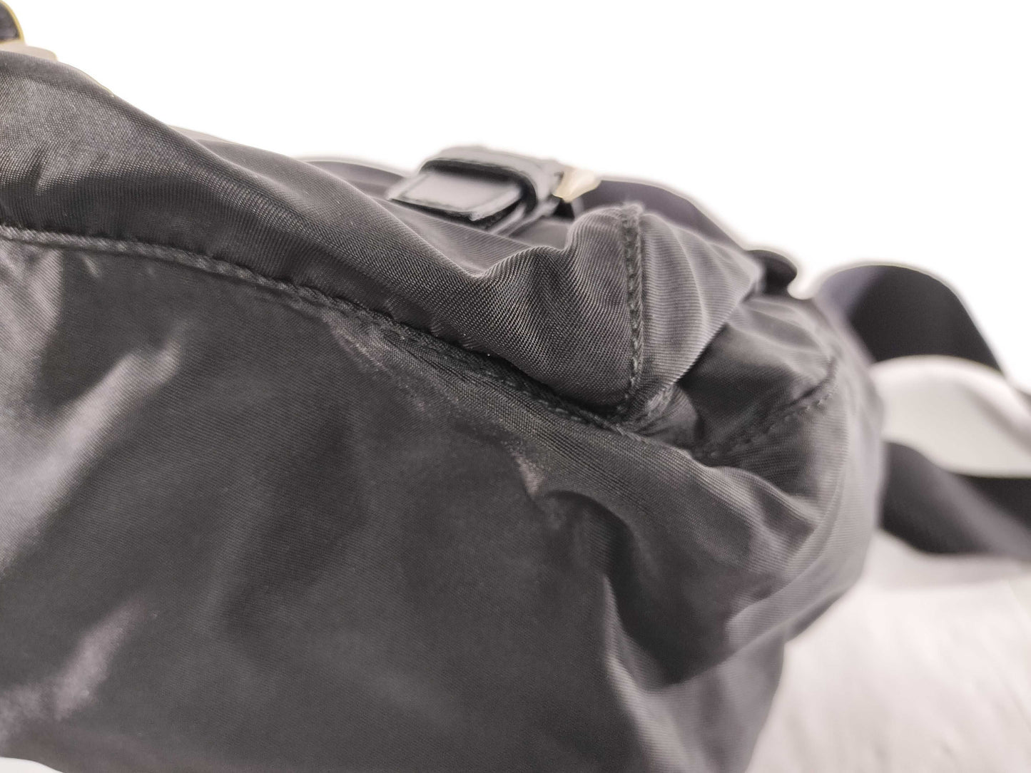 PRADA Nylon Messenger Shoulder Bag