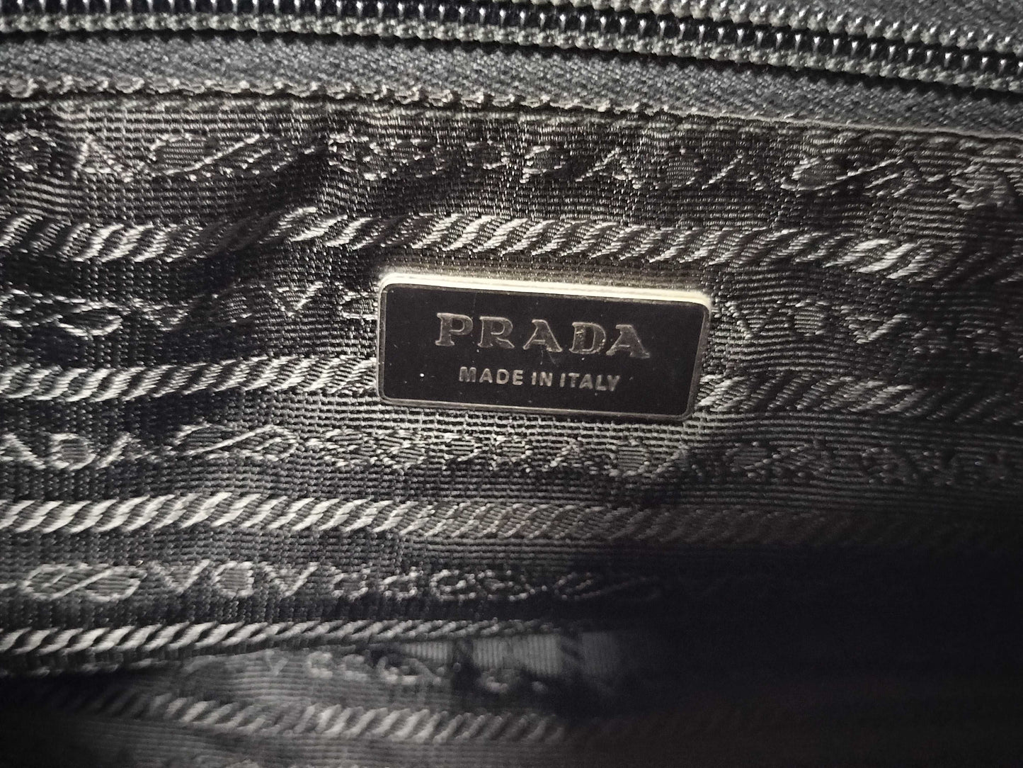PRADA Nylon Messenger Shoulder Bag