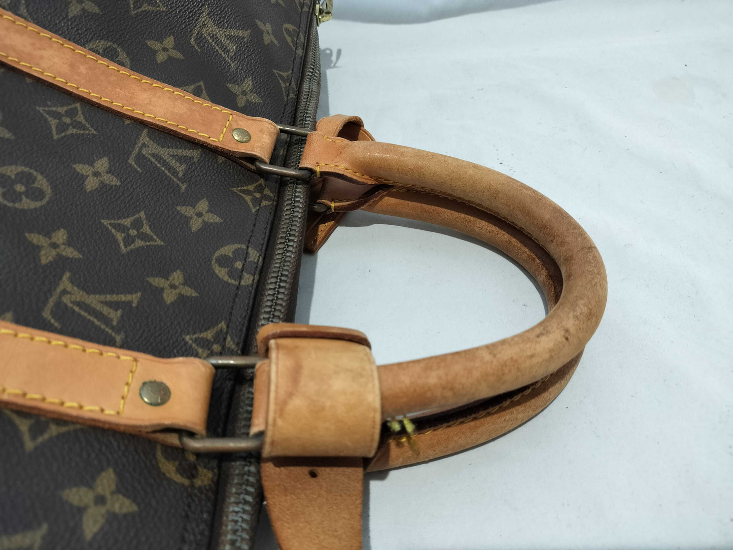LOUIS VUITTON M41426 Monogram Keepall 50 Boston Bag