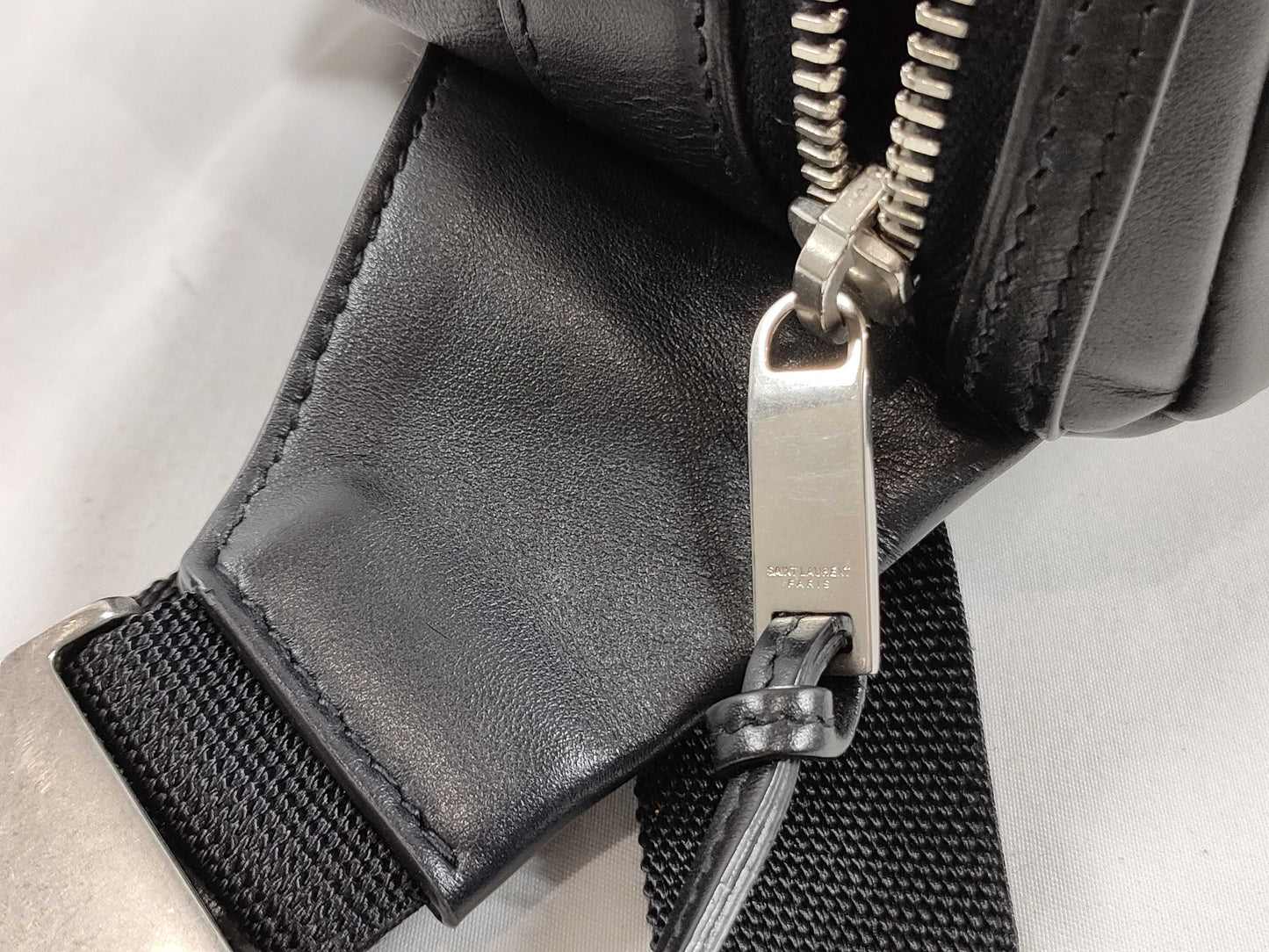 SAINT LAURENT Saint Laurent Paris Leather Body Bag Shoulder Bag