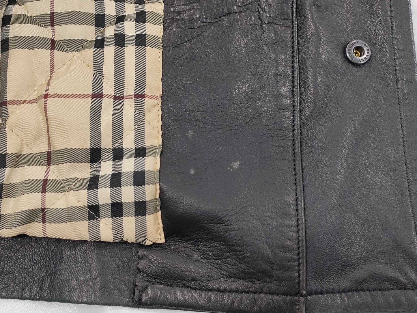 BURBERRY Lamb Leather Coat