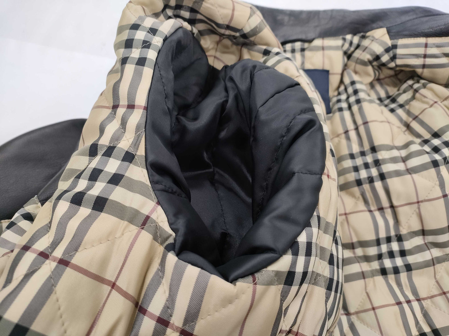 BURBERRY Lamb Leather Coat