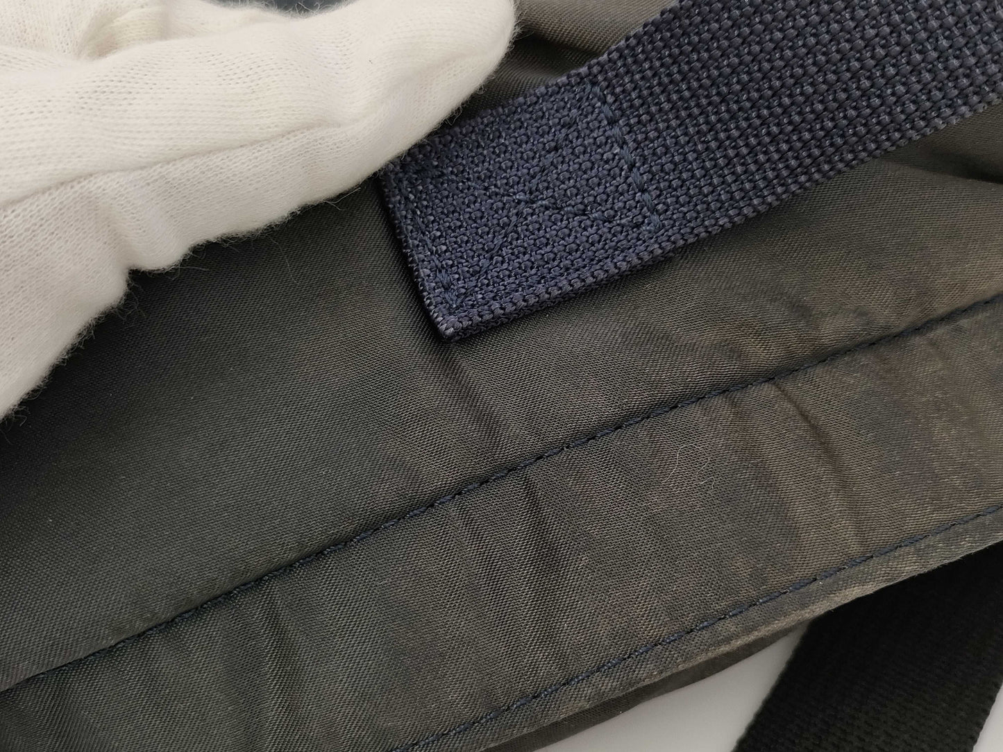 PORTER nylon backpack with discoloration