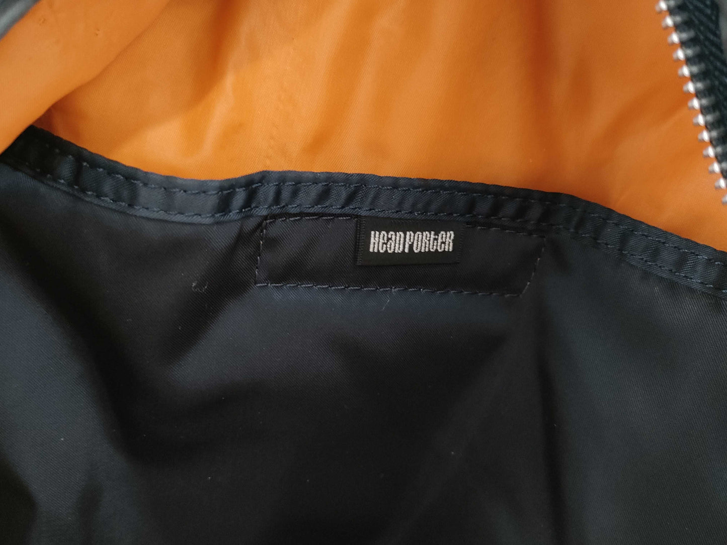 PORTER nylon backpack with discoloration