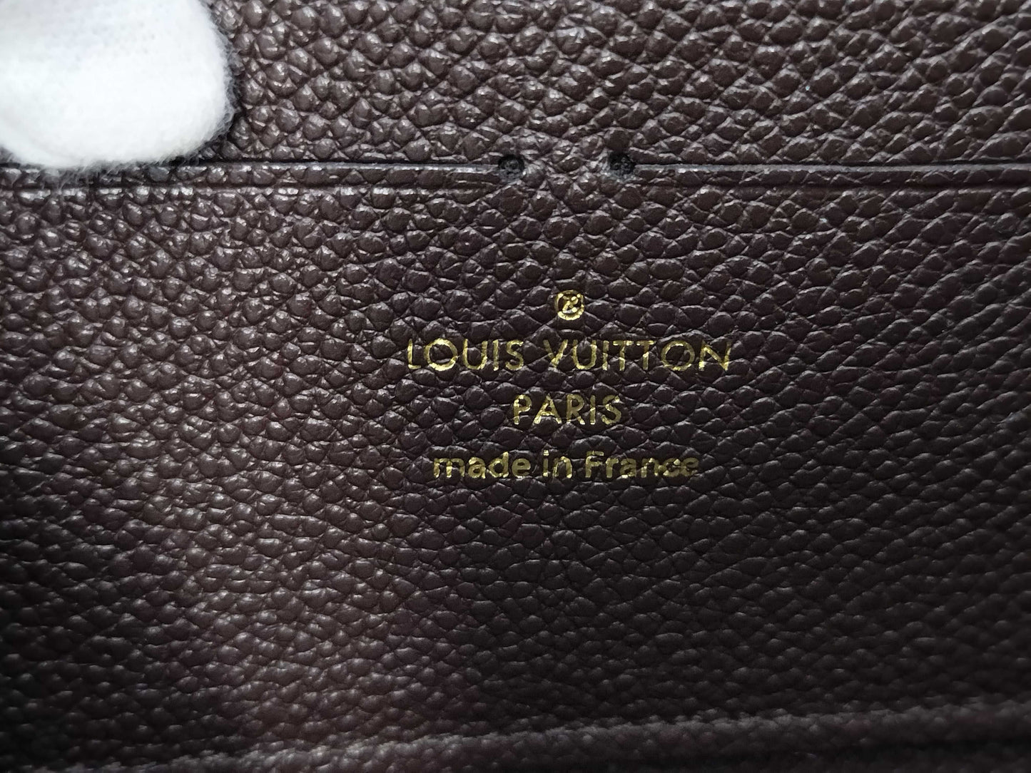 LOUIS VUITTON Monogram Empreinte Zippy Wallet