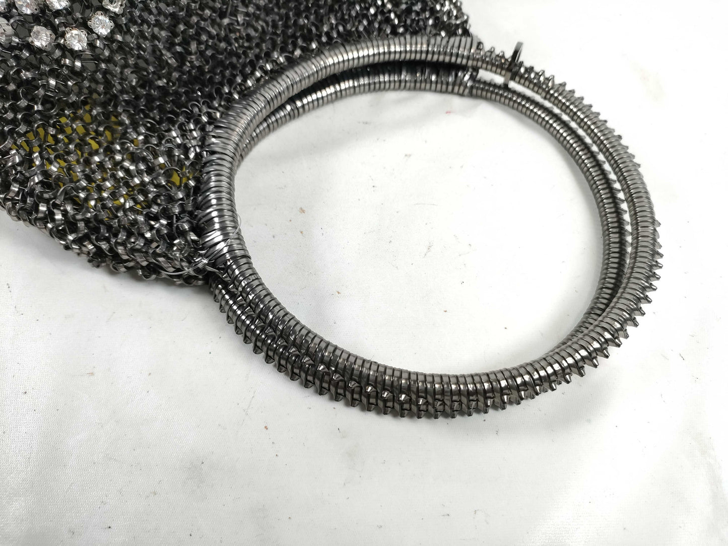 ANTEPRIMA Wire Bag Rhinestone Flower Handbag