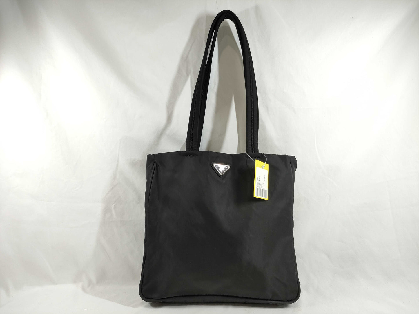 PRADA Nylon Tote One-Shoulder Handbag