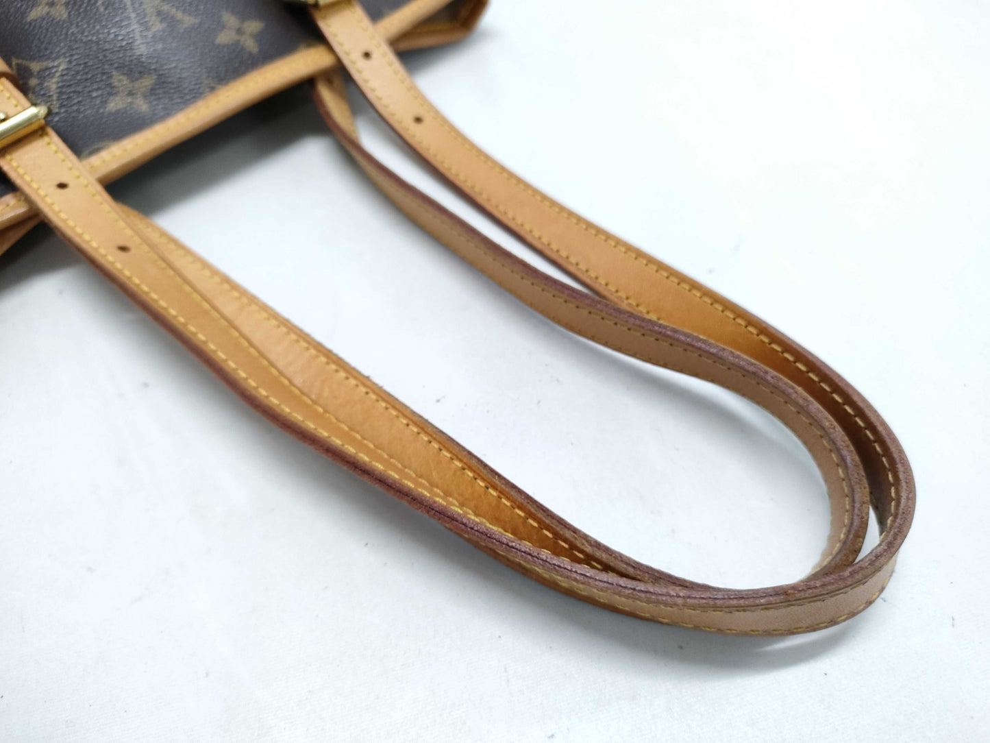 LOUIS VUITTON Monogram M42238 Bucket PM Tote Bag