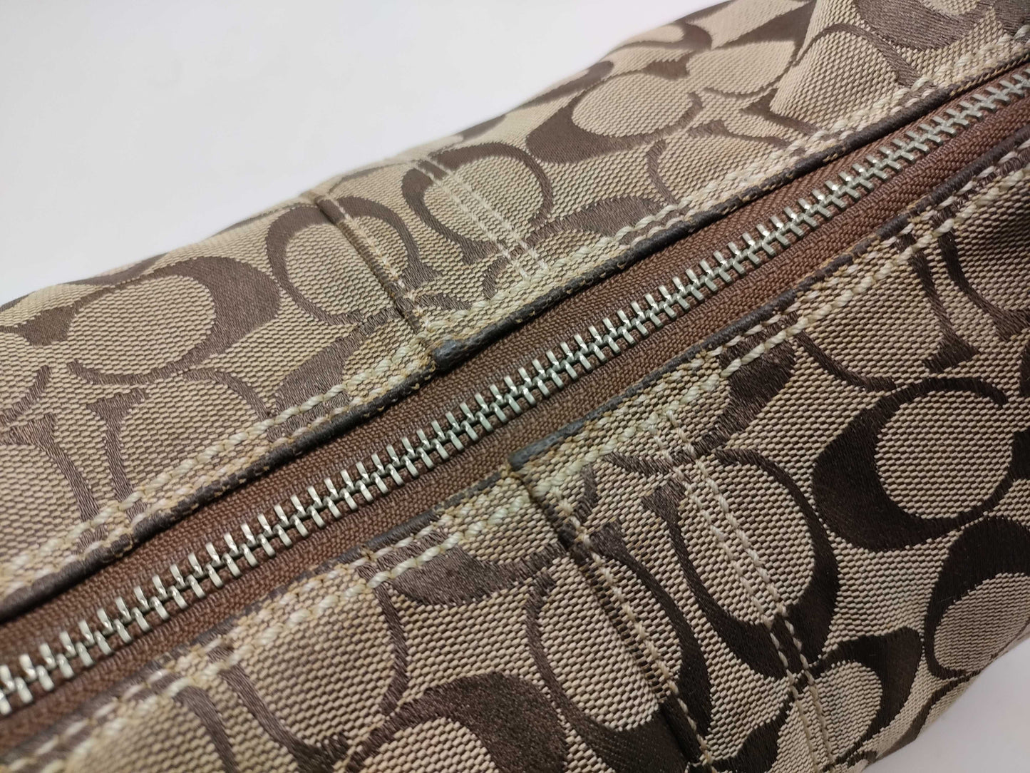 COACH Signature Shoulder Bag and Tote Bag 3-Piece Set