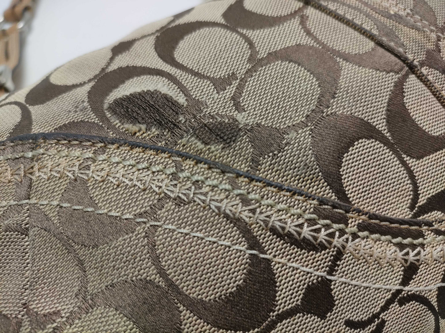 COACH Signature Shoulder Bag and Tote Bag 3-Piece Set