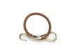 HERMES Choker/Brown Bracelet/Bangle
