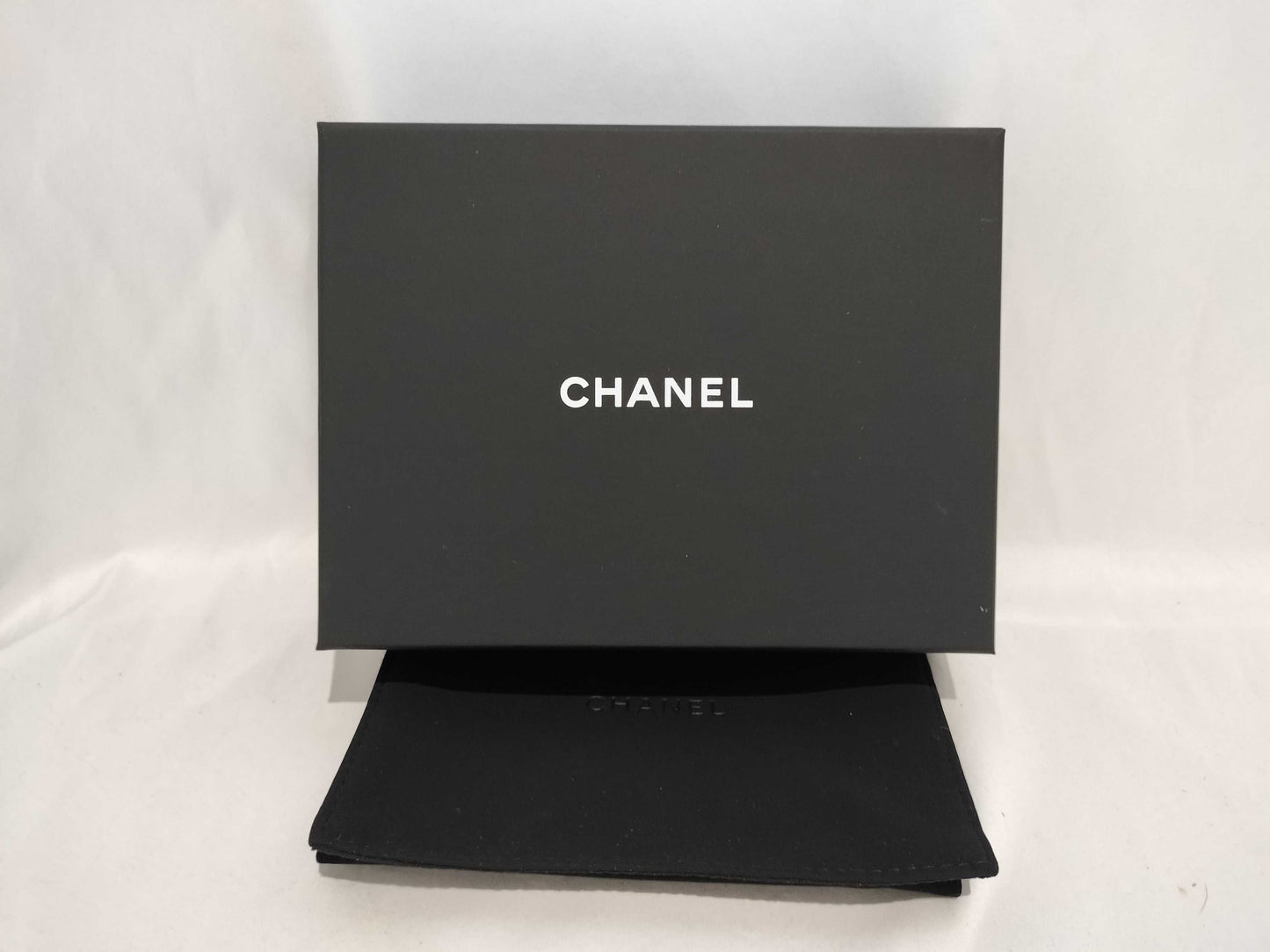 CHANEL Coco Mark Lambskin Compact Wallet