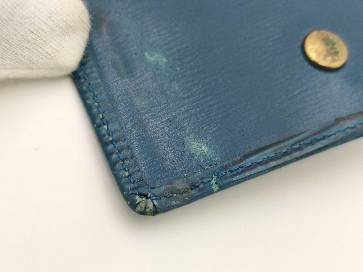 LOUIS VUITTON Vernis Pochette Cle/Epi Multicle 6 Coin Case