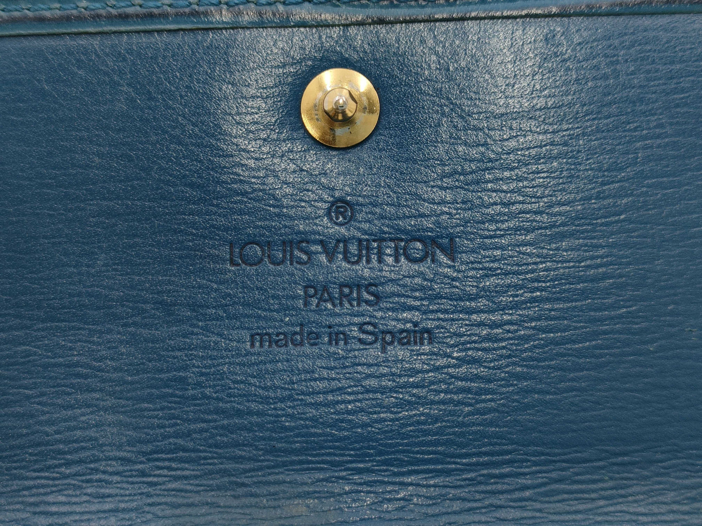 LOUIS VUITTON Vernis Pochette Cle/Epi Multicle 6 Coin Case