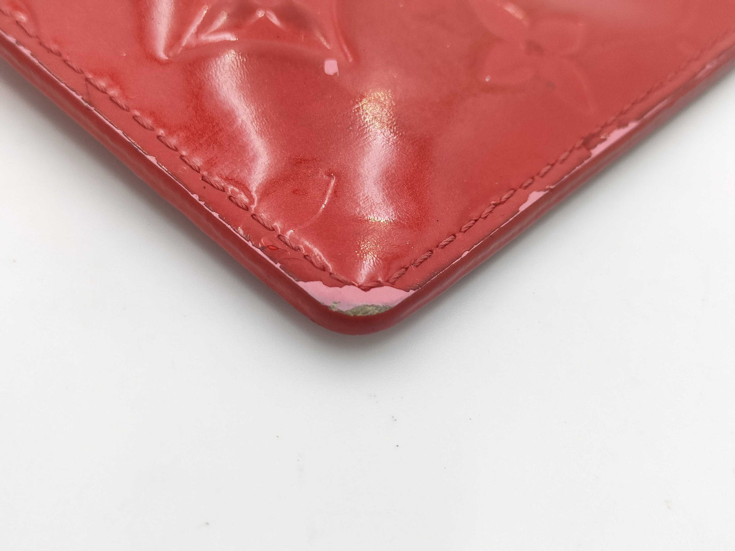 LOUIS VUITTON Vernis Pochette Cle/Epi Multicle 6 Coin Case