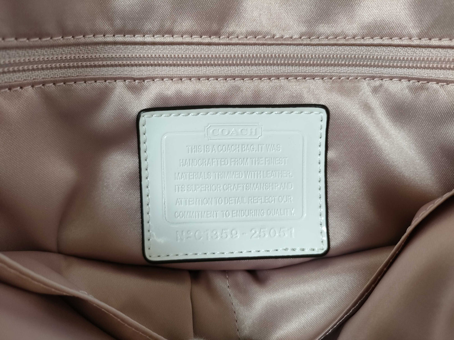 COACH Mini Signature 25051 Shoulder Bag