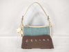CELINE Straw One-Shoulder Shoulder Bag