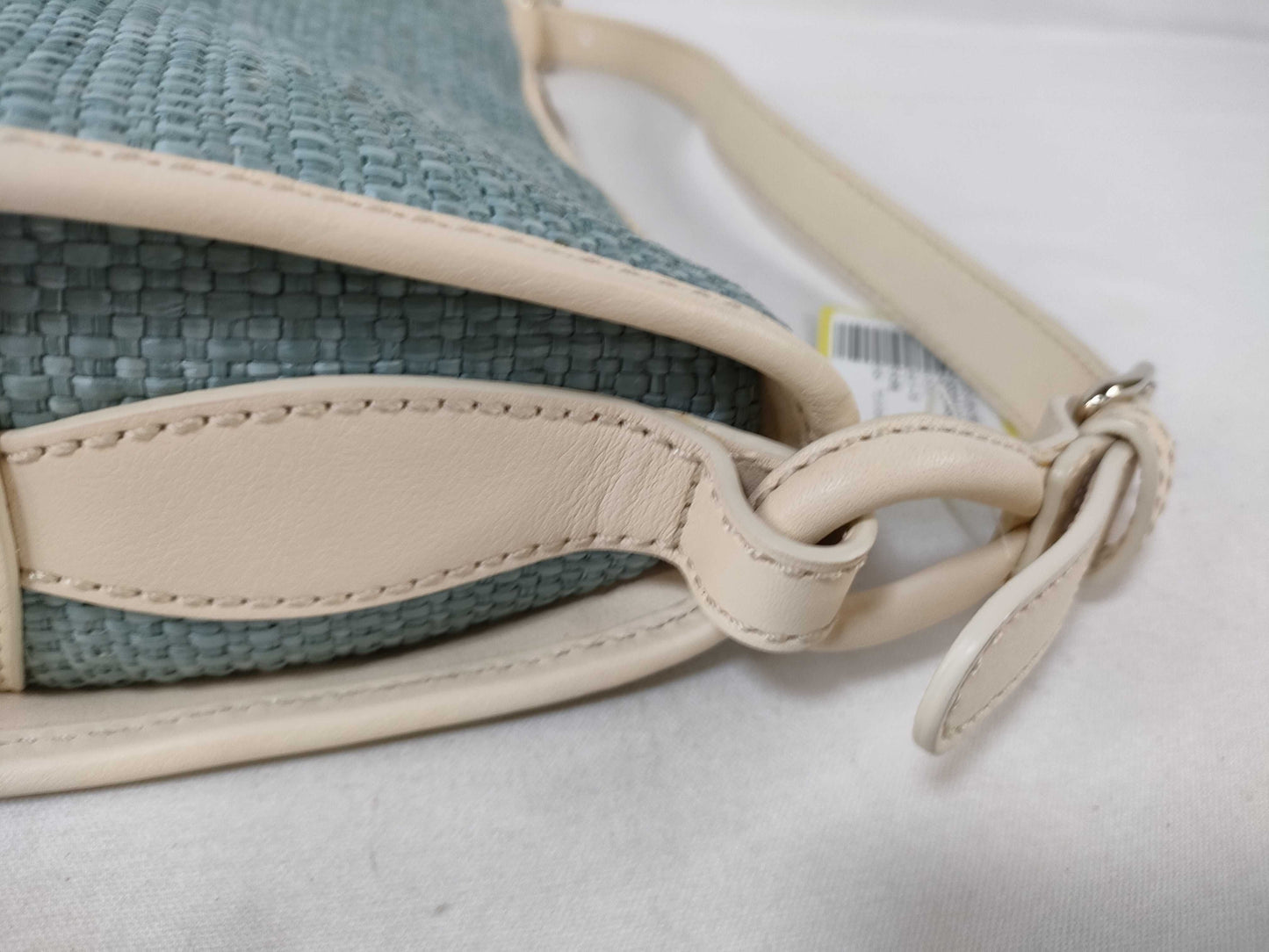 CELINE Straw One-Shoulder Shoulder Bag