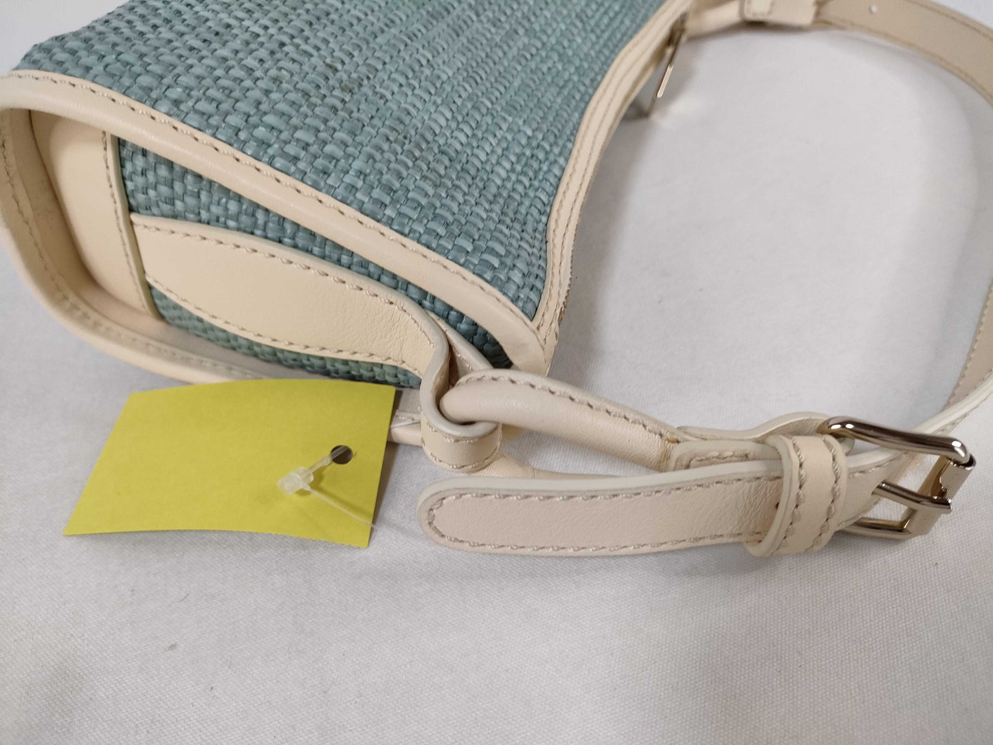 CELINE Straw One-Shoulder Shoulder Bag