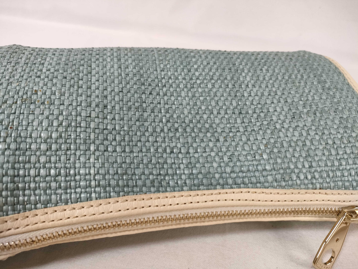 CELINE Straw One-Shoulder Shoulder Bag