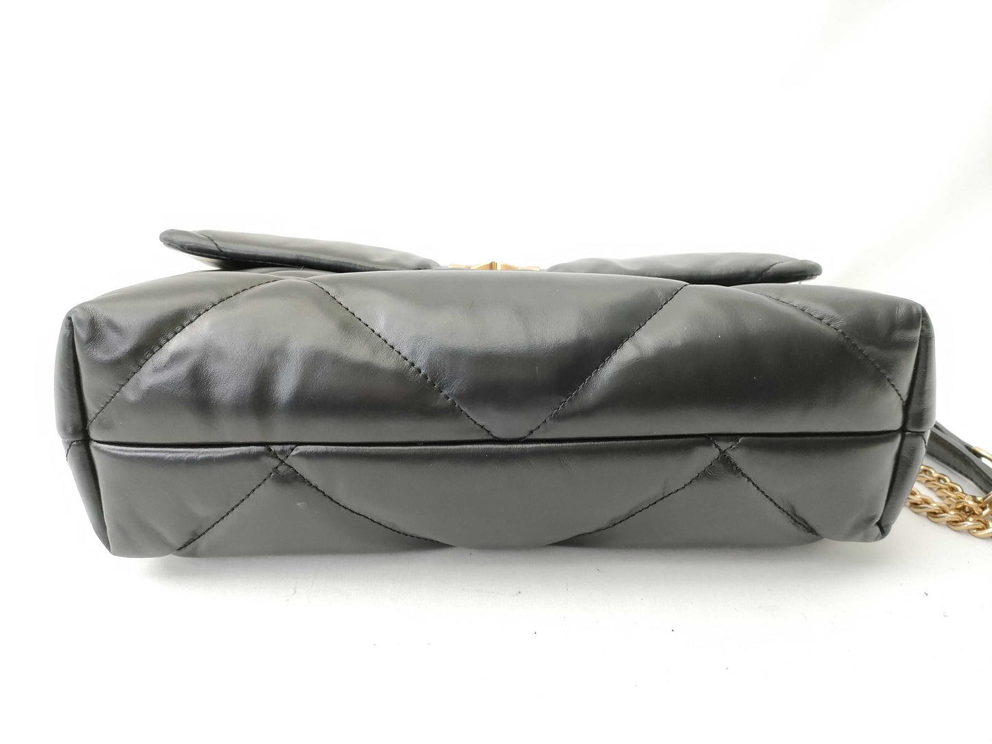 Tory Burch Kira Diamond Quilt Convertible Leather/Quilted/Chain Shoulder Bag