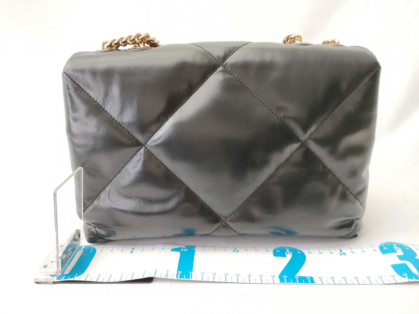 Tory Burch Kira Diamond Quilt Convertible Leather/Quilted/Chain Shoulder Bag