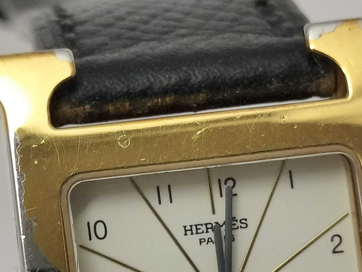 HERMES □C HH1.201 1253273 Quartz Women's Watch