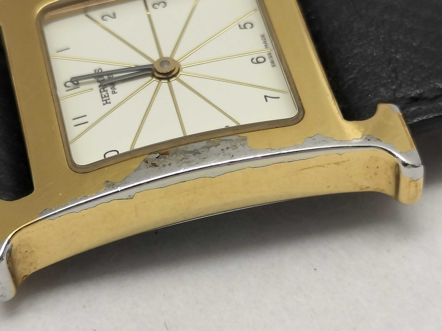 HERMES □C HH1.201 1253273 Quartz Women's Watch