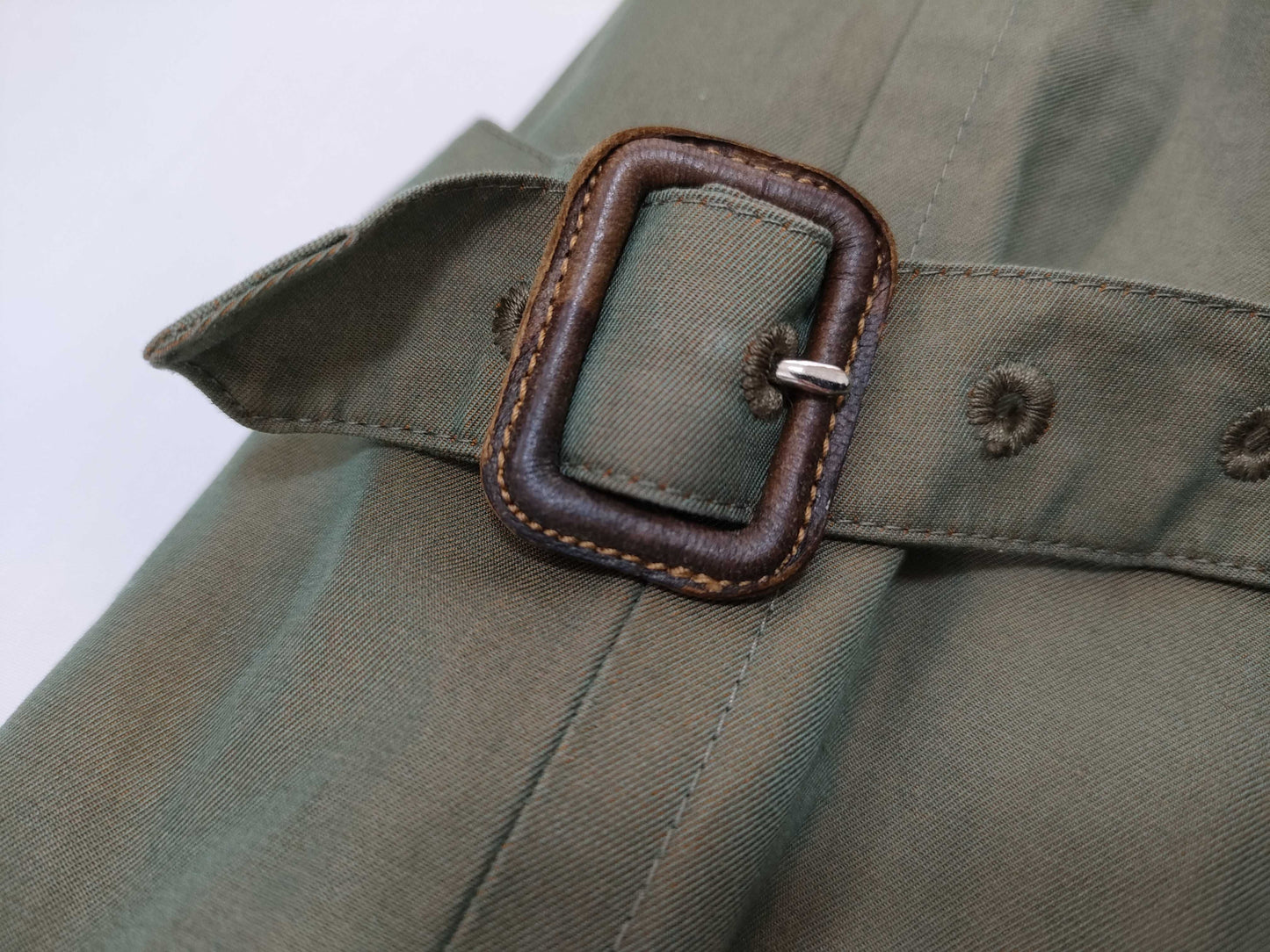 BURBERRY Trench Coat with Belt and Liner, Iridescent Coat