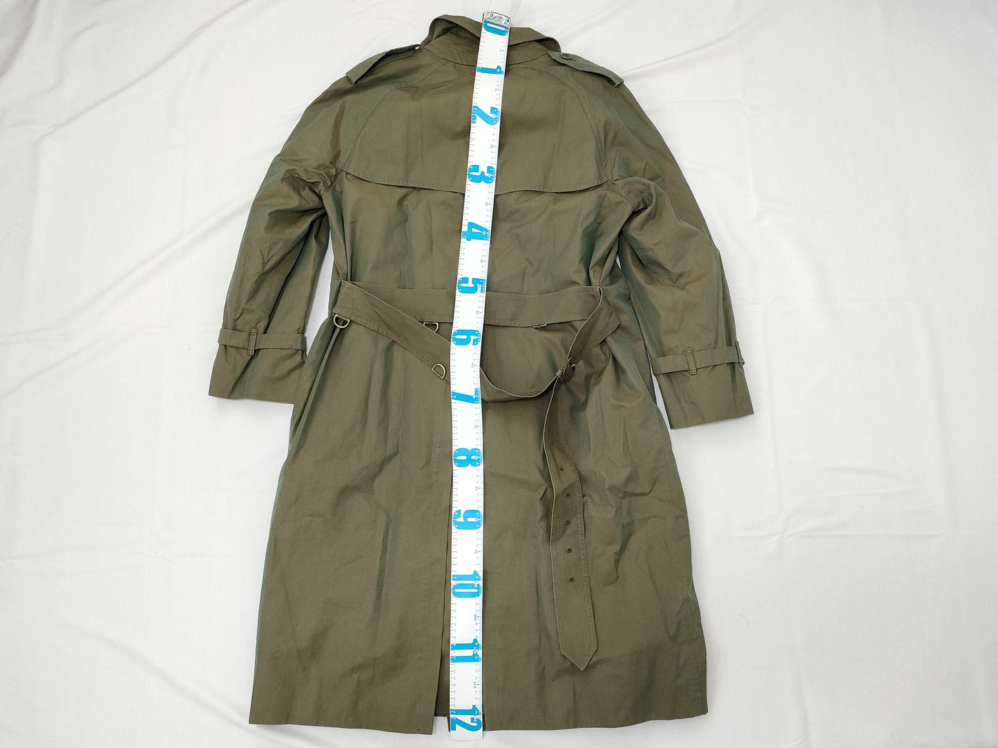 BURBERRY Trench Coat with Belt and Liner, Iridescent Coat
