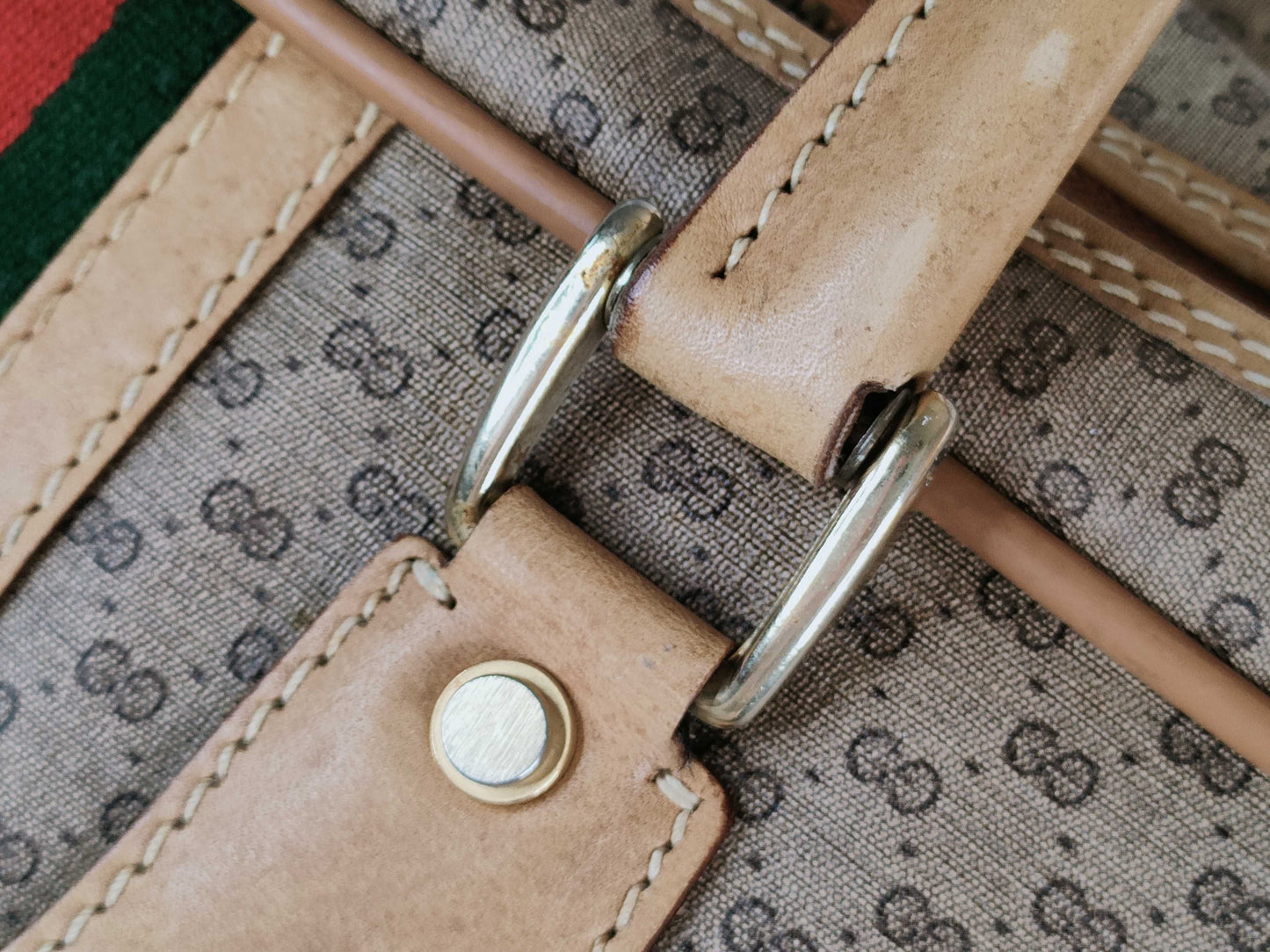 GUCCI Vintage Boston Bag
