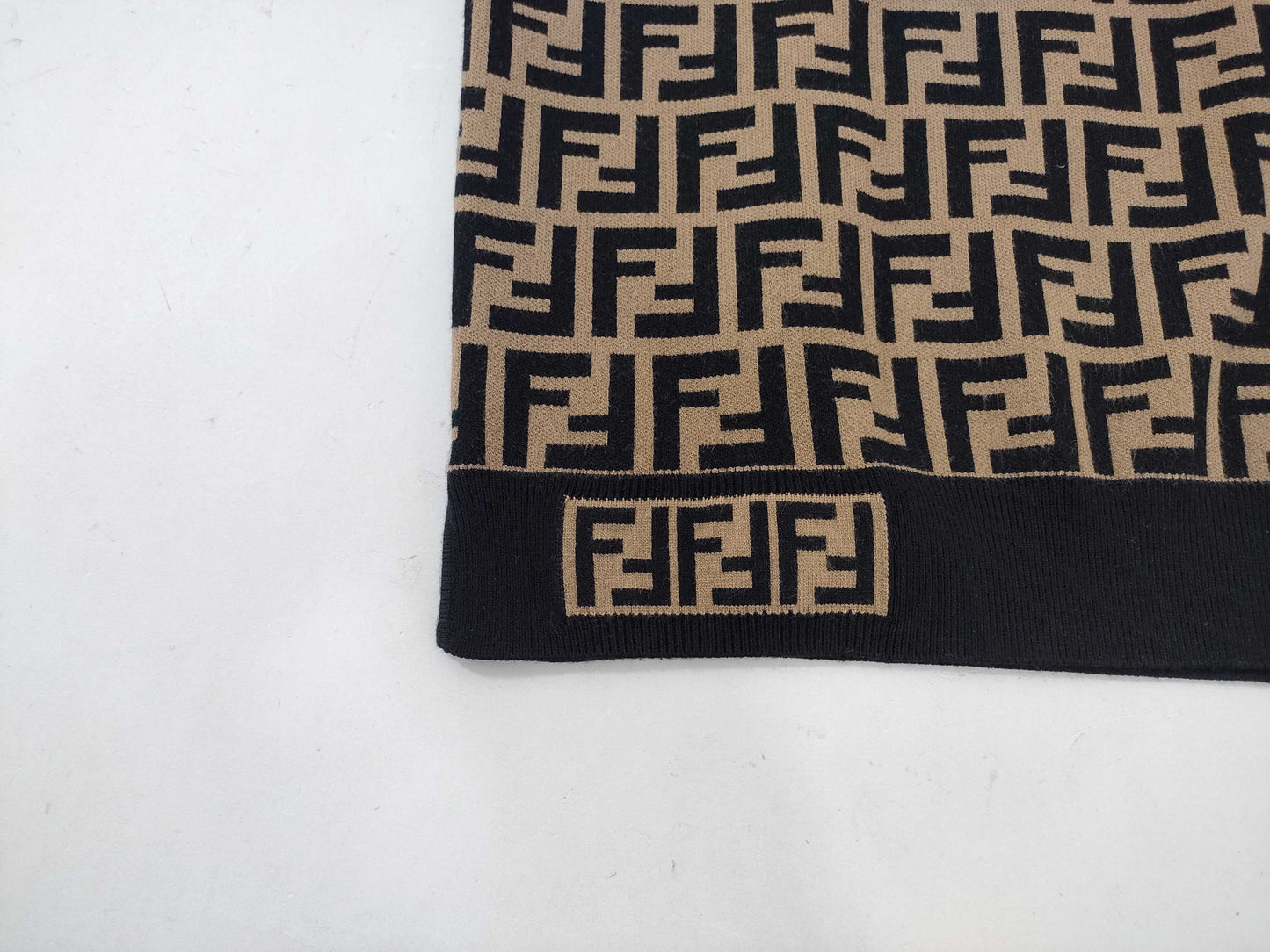 FENDI Zucca Print Top Rayon x Polyester