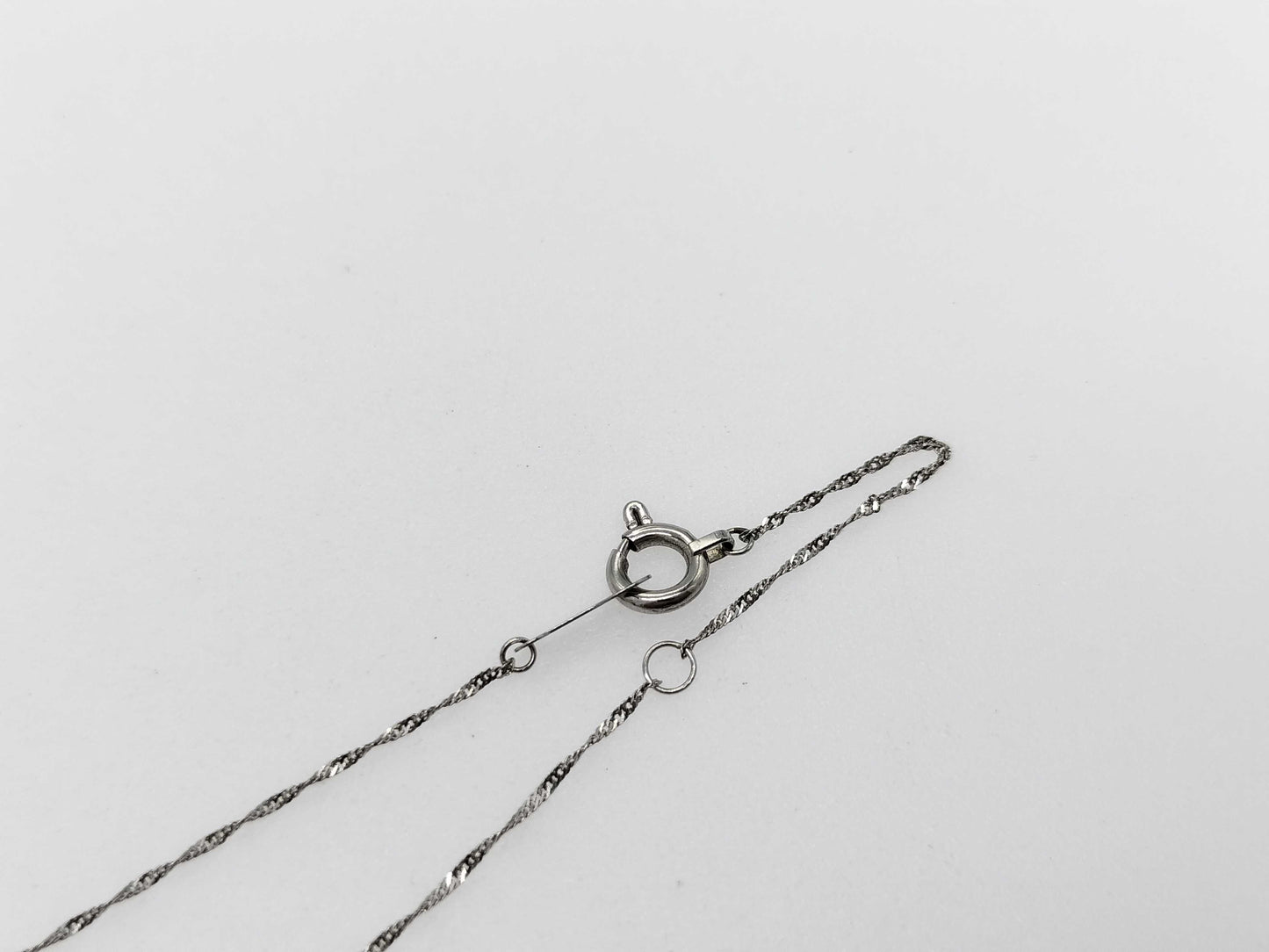 D 0.3ct Pt999/Pt850 0.9g Necklace