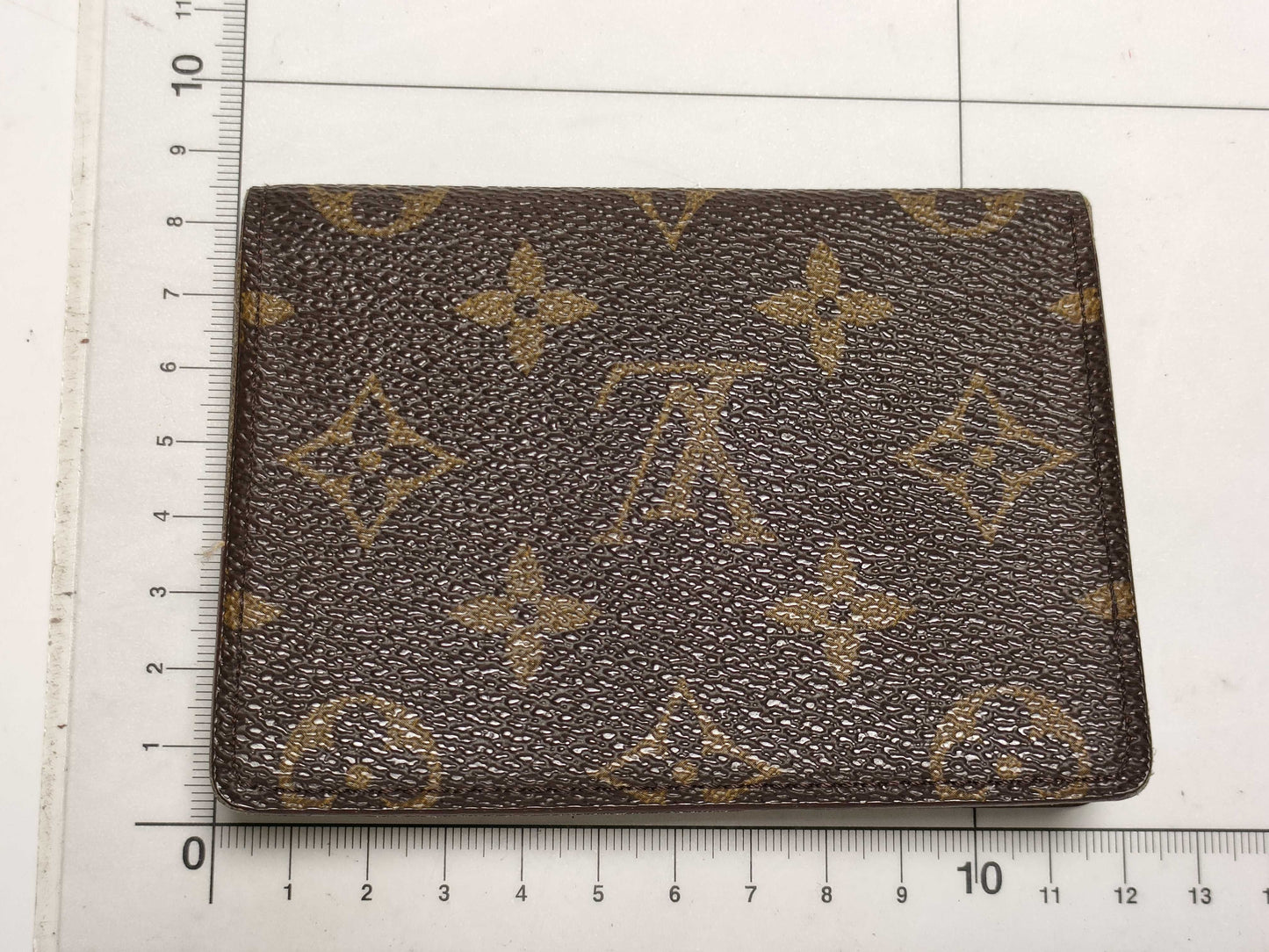 LOUIS VUITTON Monogram Porte 2 Carte Vertical Card Case, Pass Case, Business Card Case