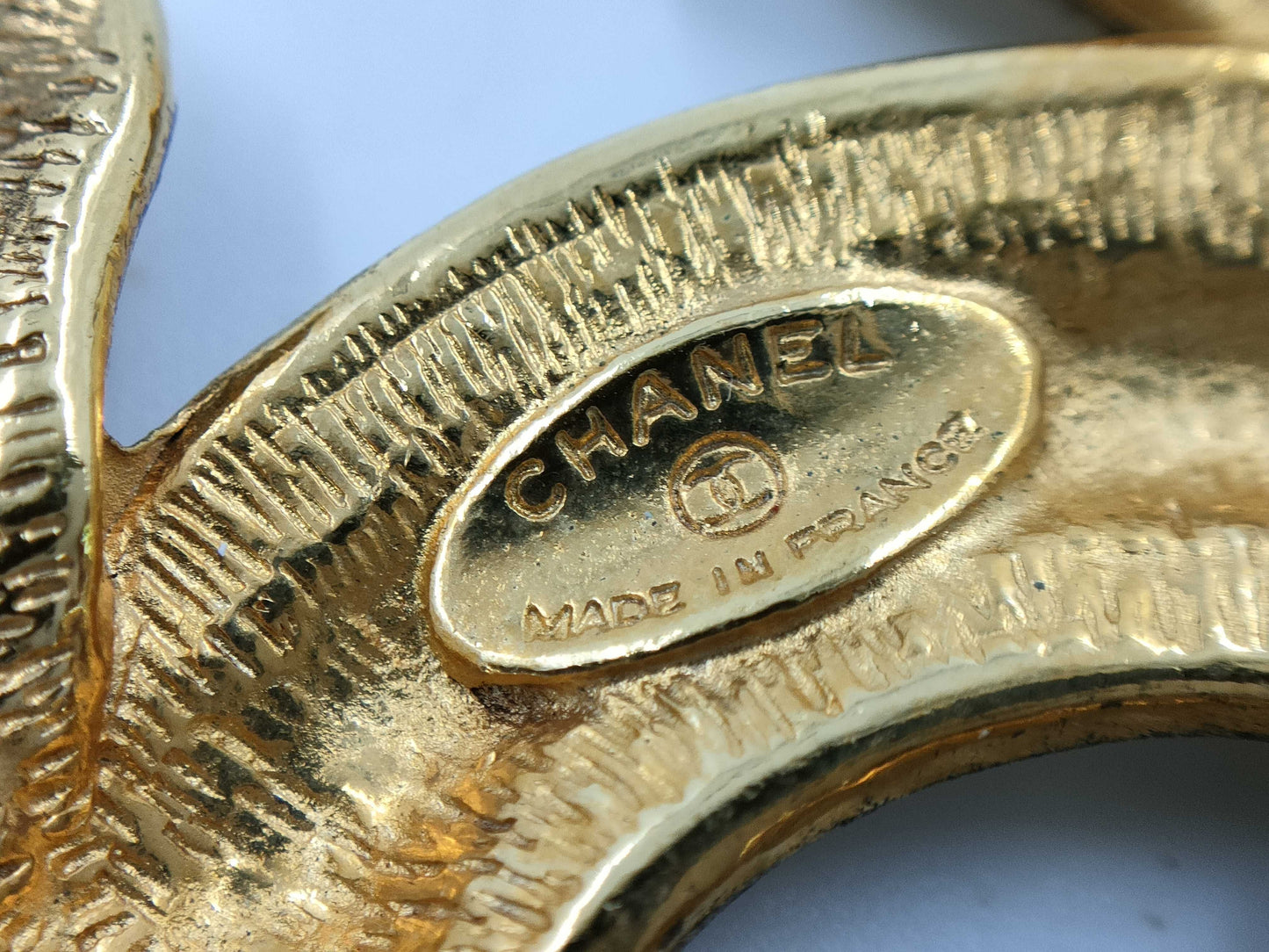 CHANEL Coco Mark Matelasse Brooch Brooch