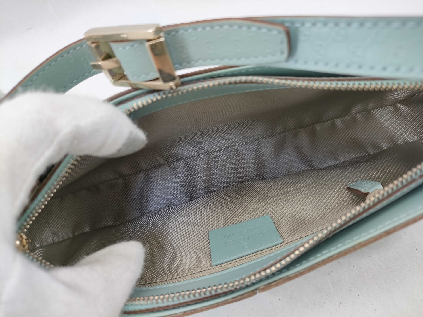 GUCCI Micro GG One-Shoulder Bag 0014152