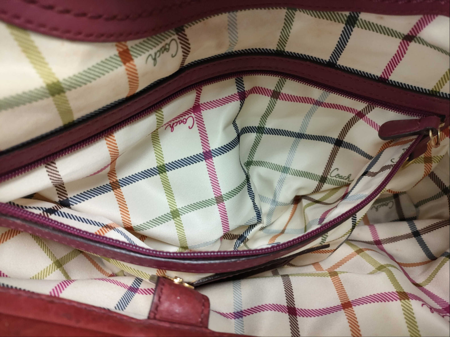 COACH Signature/Enamel/Bag*4 Handbag