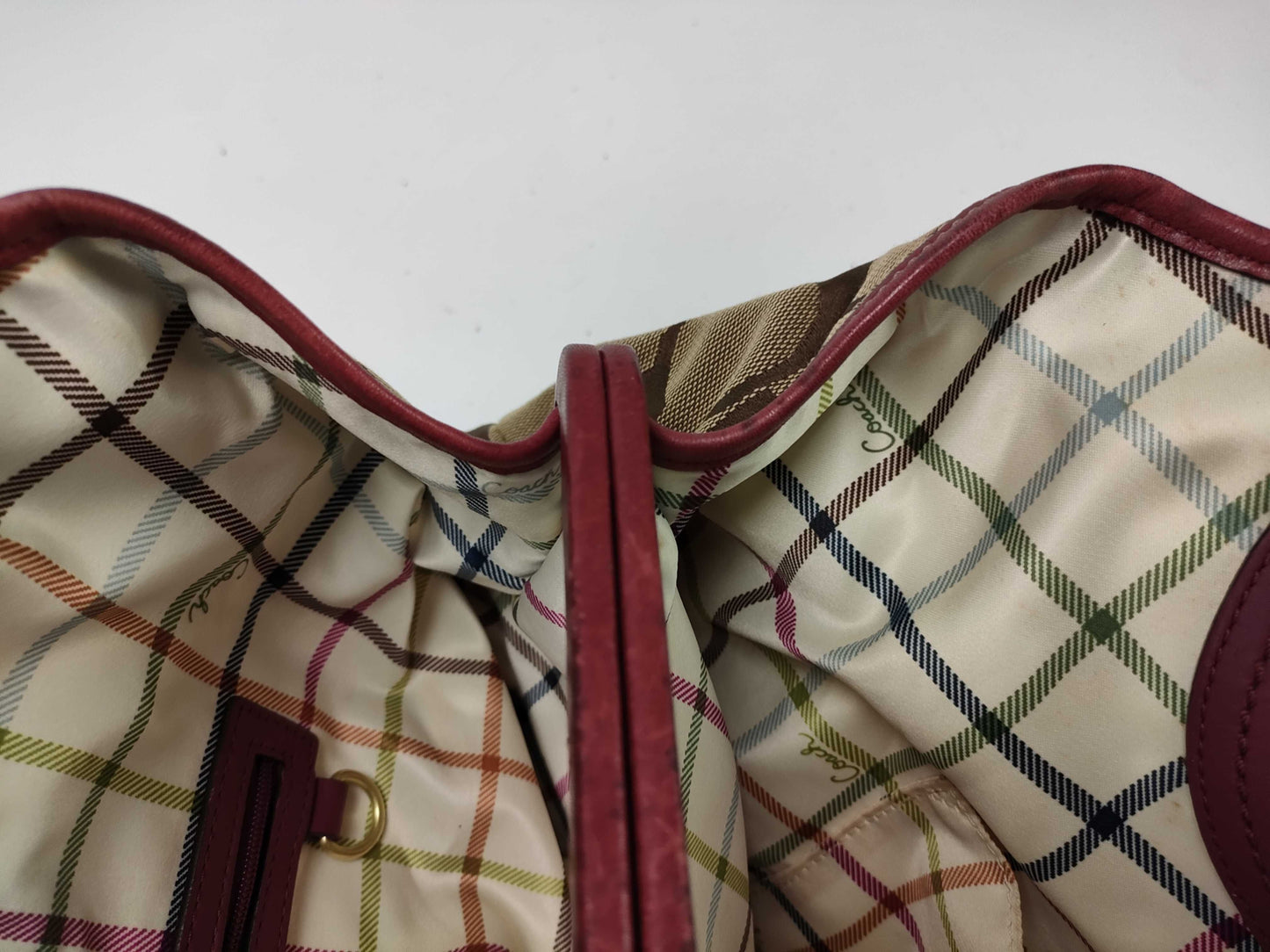 COACH Signature/Enamel/Bag*4 Handbag