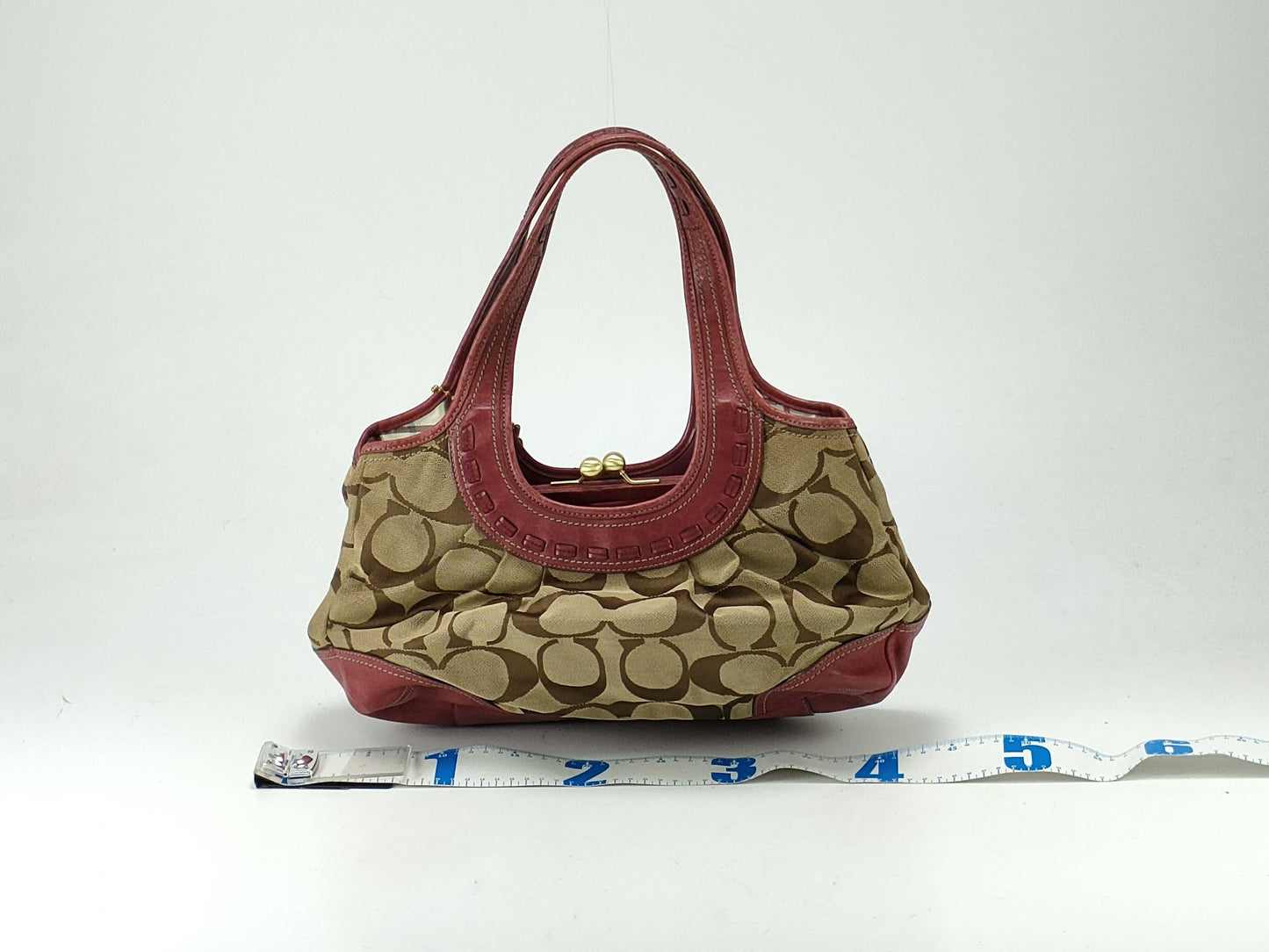 COACH Signature/Enamel/Bag*4 Handbag