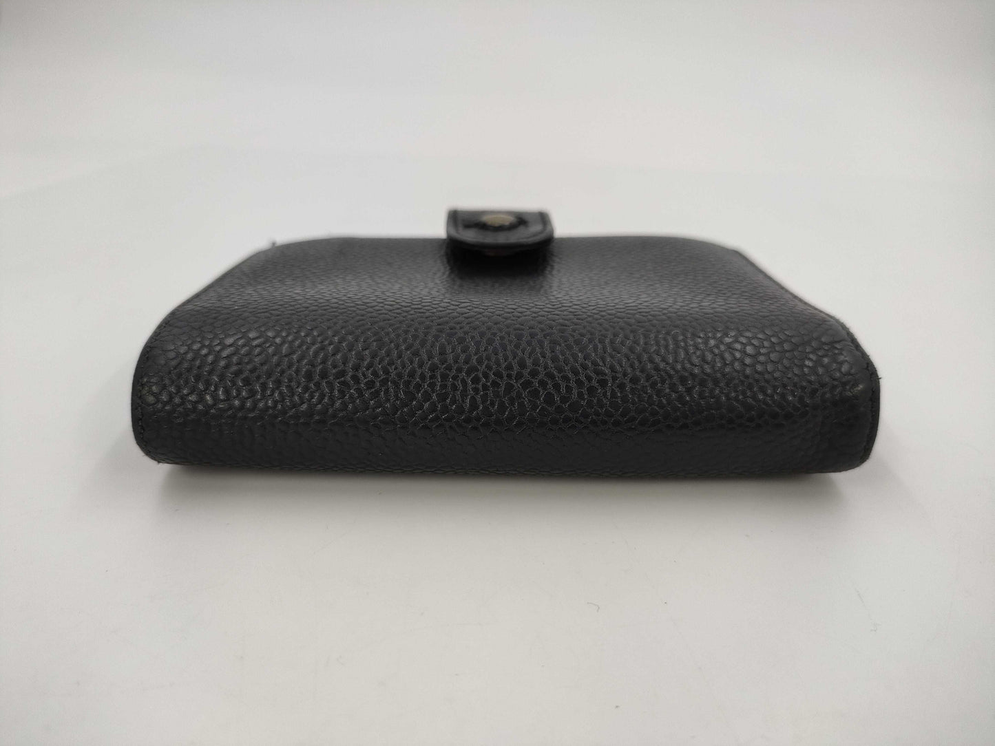 CHANEL Caviar Leather Folding Wallet and Long Wallet Set