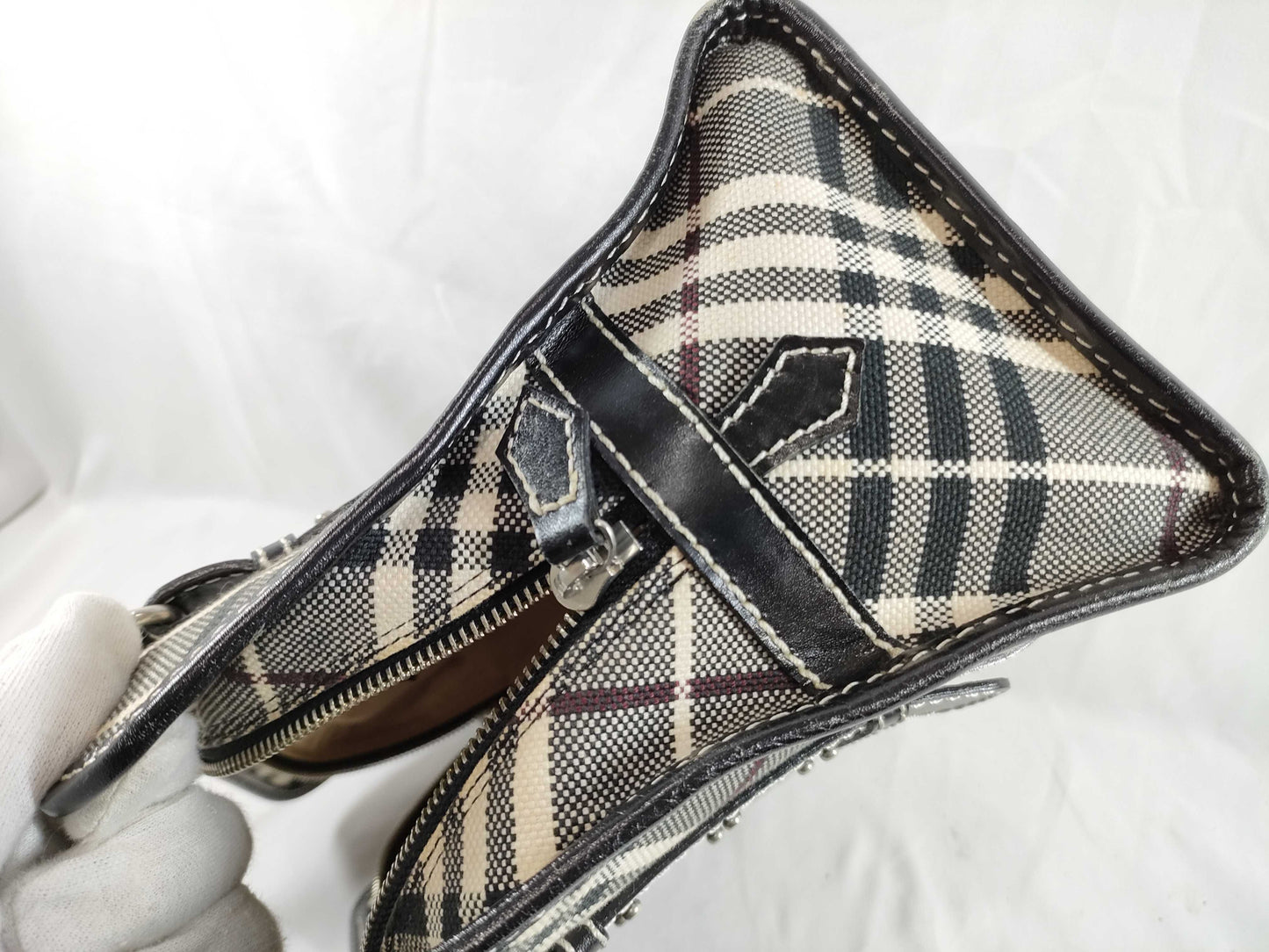 BURBERRY Blue Label Nova Check Handbag