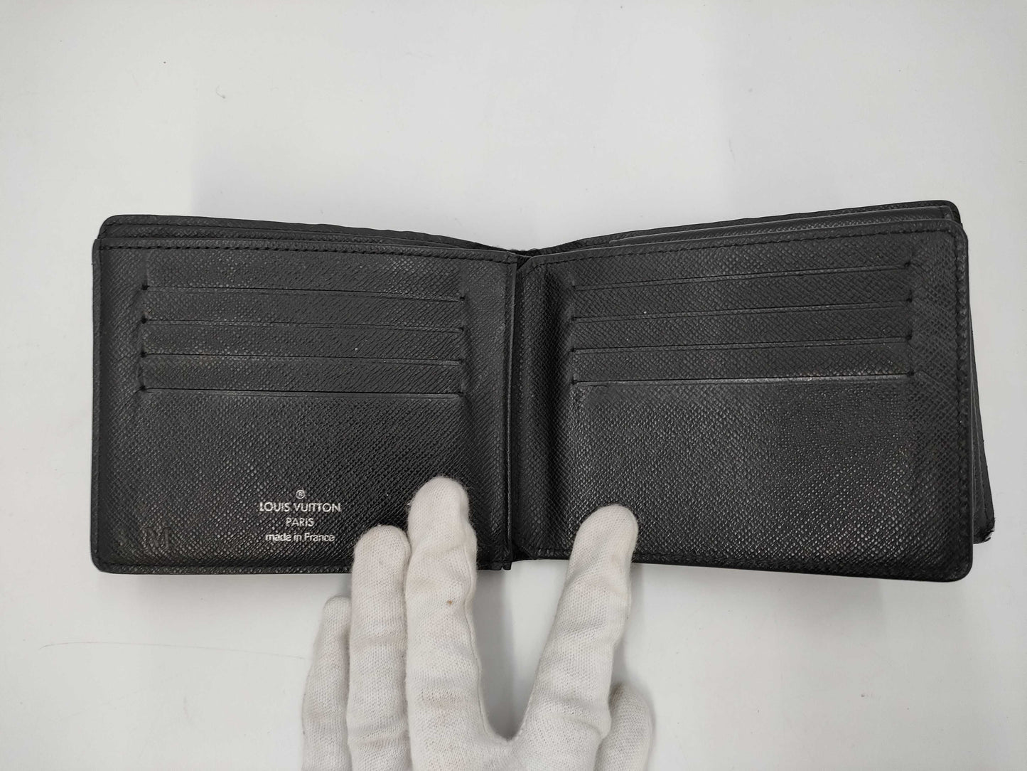 LOUIS VUITTON Damier Graphite Portefeuille Florin Wallet