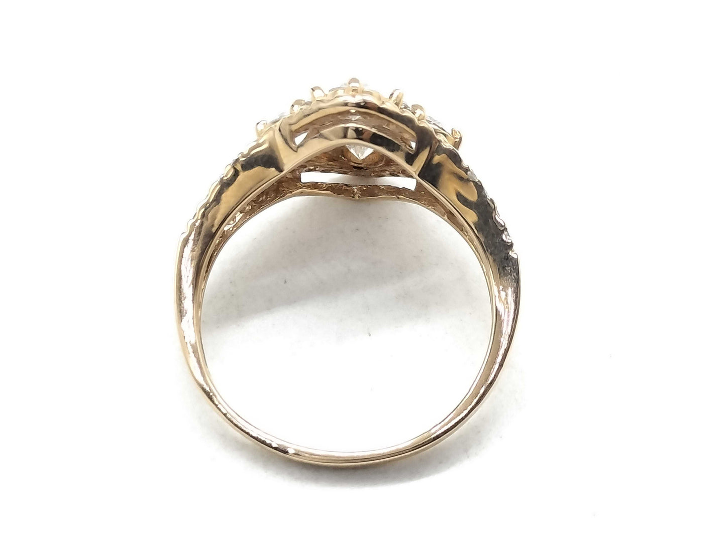 D1.00ct K18 3.4g Ring